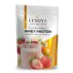 LUXOYA - SUPER TASTY WHEY PROTEIN -PRÉMIUM FEHÉRJE ITALPOR 450 g DOY - Eper-fehér csokoládé ízű