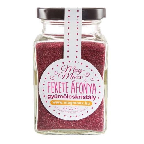 MagMaxx Fekete áfonya Gyümölcskristály – 90g