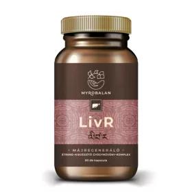   Myrobalan LivR Májtisztító- és Regeneráló kapszula gyógynövényekből 60 db