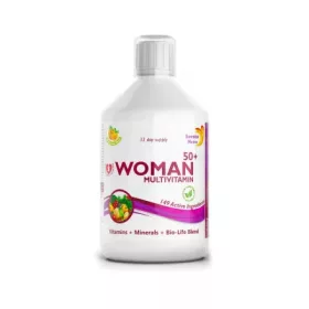   SWEDISH NUTRA WOMAN 50+ FOLYÉKONY MULTIVITAMIN 50 FELETTI NŐKNEK 500ML