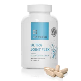   USA medical Porc támogató kapszula C-vitaminnal és MSM-el – ULTRA JOINT FLEX – 60 db