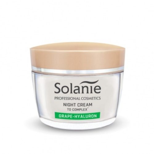 Solanie Szőlő Hyaluron éjszakai krém TO-complex-szel 50ml