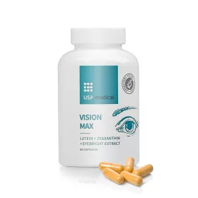  USA medical Vision Max Szemvitamin kapszula növényi hatóanyagokkal 60 db