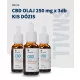 USA medical CBD Olaj 250 mg 30 ml x 3 db