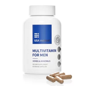   USA medical Multivitamin férfiaknak növényi kivonatokkal kapszula – 60 db