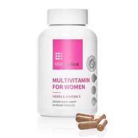   USA medical Multivitamin nőknek növényi kivonatokkal kapszula – 60 db