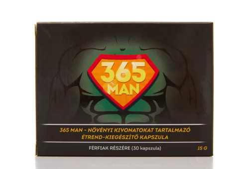 365 Man folyamatos szedésű potencianövelő kapszula 30 db