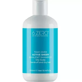   6.ZERO Take Over sampon - Active Sheer - zsíros, korpás hajra & fejbőrre 300ml