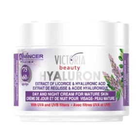   VICTORIA HYALURON Arckrém-60-75 év-Édesgyökér kivonat,UVA/UVB véd. 50ml