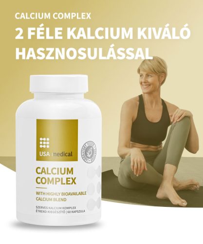 Usa medical Szerves Kalcium Komplex kapszula 60 db