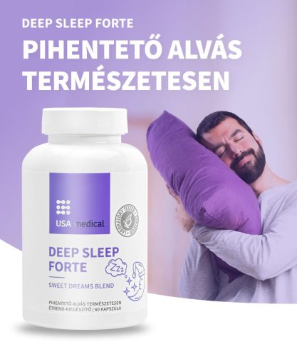 Usa medical Deep Sleep „pihentető alvás” kapszula 60 db