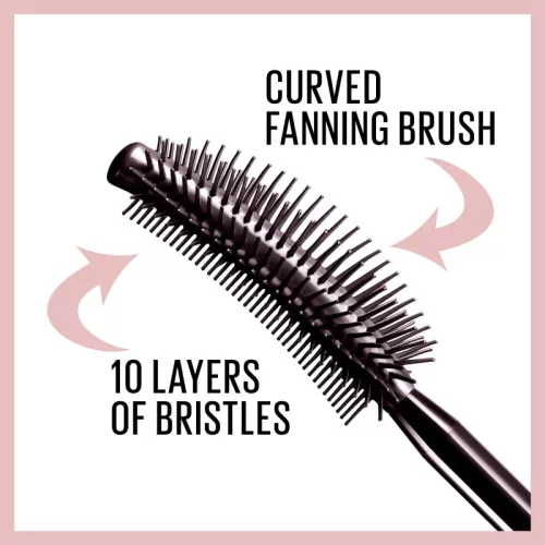 Lash Sensational vízálló göndörítő és nagyobbító szempillaspirál