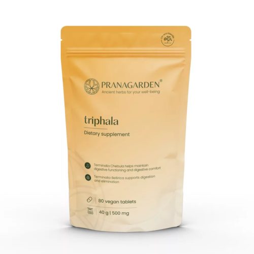 Pranagarden Triphala - gyógynövény tabletta, 80 db