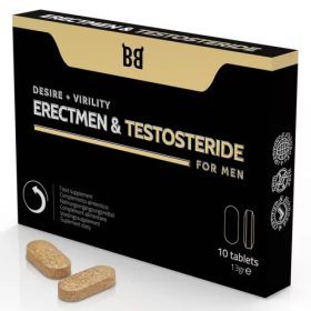   BLACKBULL BY SPARTAN - ERECTMEN & TESTOSTERIDE - POTENCIA ÉS TESZTOSZTERONFOKOZÓ 10 DB