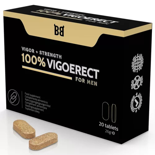 BLACKBULL BY SPARTAN - 100% VIGOERECT POTENCIANÖVELŐ 20 TABLETTA