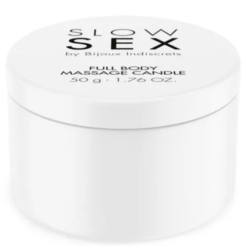 BIJOUX SLOW SEX - TESTMASSZÁZS GYERTYA 50 G