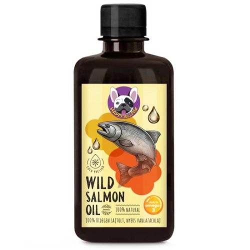 100 % Prémium Vadlazacolaj, hidegen sajtolt, nyers, magas omega 3 tartalommal, 250 ml, HAPPY BULLDOG