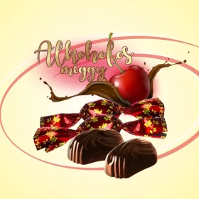  Chocofive alkoholos meggyes szaloncukor 2,5 kg