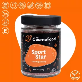   myCosmofood Sport Star gyümölcskristály - Csúcsteljesítmény! 100 g