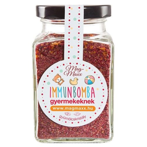 MagMaxx Immunbomba Gyermekeknek Gyümölcskristály – 90g