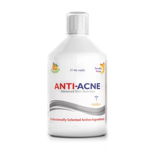 Swedish Nutra Anti-Acne folyékony komplex pattanás ellen 500 ml
