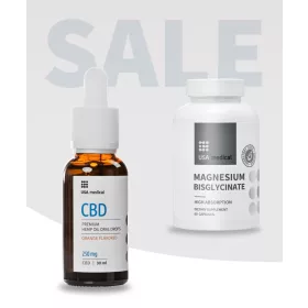   Usa medical CBD Olaj 250 mg + Magnézium biszglicinát kapszula