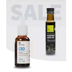 CBD Olaj 500 mg + Tökmagolaj 100 ml