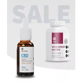 Usa medical CBD Olaj 500 mg + Vas mátrix