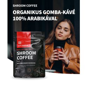   Usa medical Gomba kávé 100% arabikával és 3 féle organikus gombakivonattal