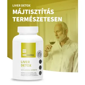   Usa medical Májtisztító növényi kivonatokkal – kapszula 60 db