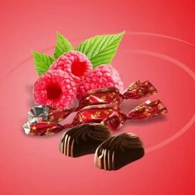 Chocofive málna izű krémes szaloncukor 0,5 kg 