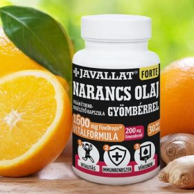 Javallat® Forte Narancs olaj gyömbérrel 60 db 