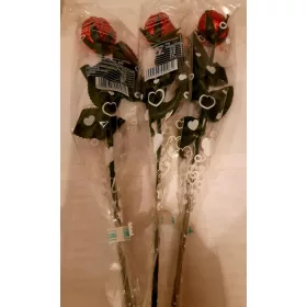 Tejcsokoládé rózsa 3x20 g 